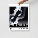Orlando Cityscape Poster