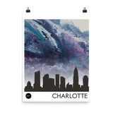Charlotte + Purple Rain Poster