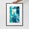 June Matte Paper Framed Print with Mat