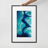 The Kiss Matte Paper Framed Poster With Mat