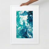 June Matte Paper Framed Print with Mat